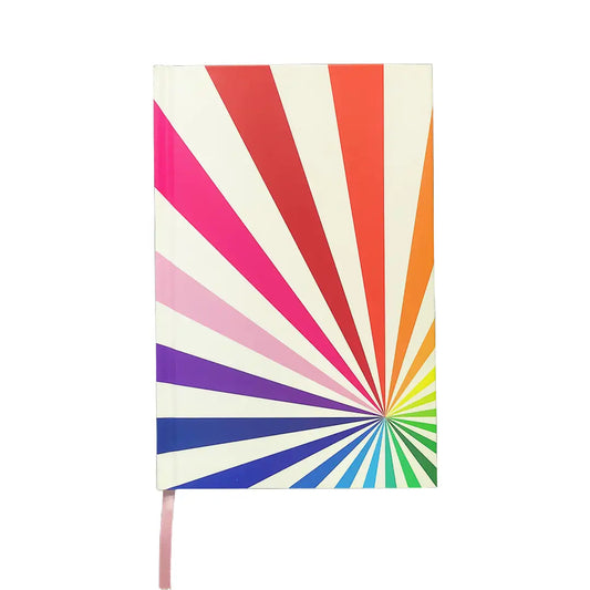 Rainbow Happiness Hardbound Notebook by Effi'es Paper