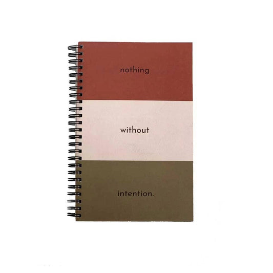 Nothing without Intention Journal