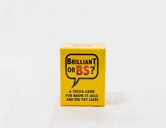 Brilliant or BS Trivia Game