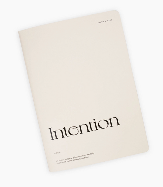 "Intention" Guided Journal